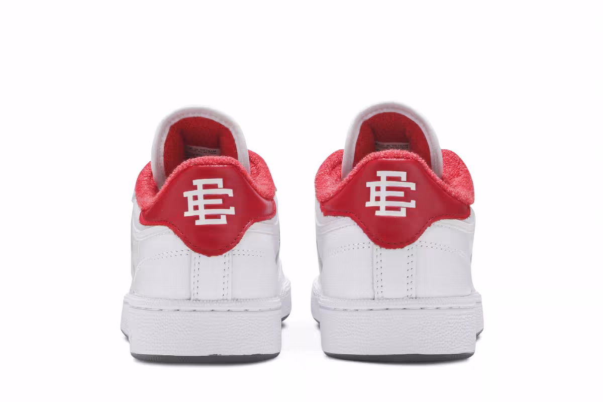 Reebok Eric Emanuel x Club C 85 Cherry Tomato, view 7