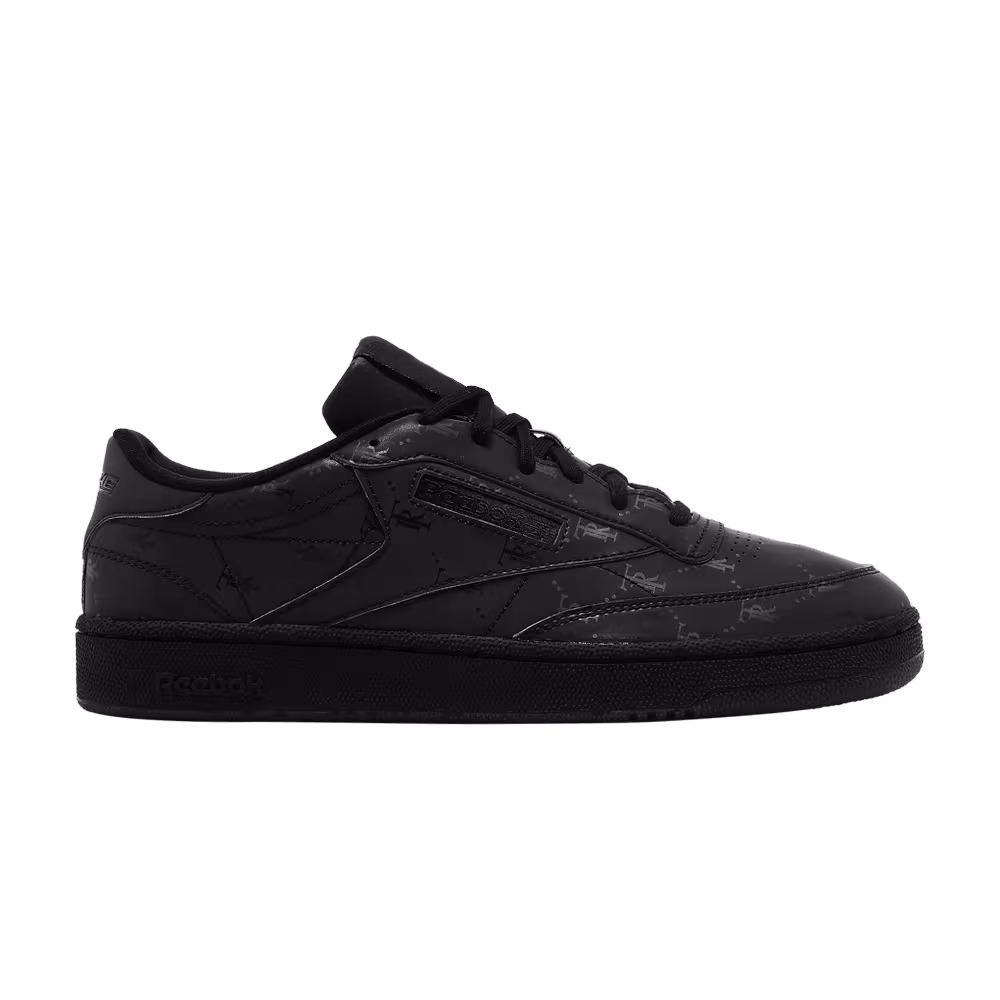 Très Rasché x Reebok Club C 85 MU Triple Black