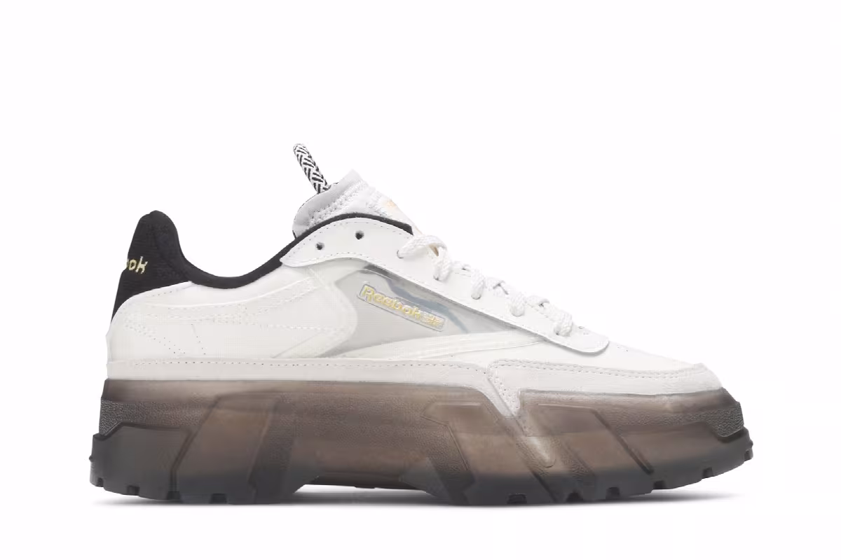 Reebok Cardi B x Women's Club C Chalk, view 2