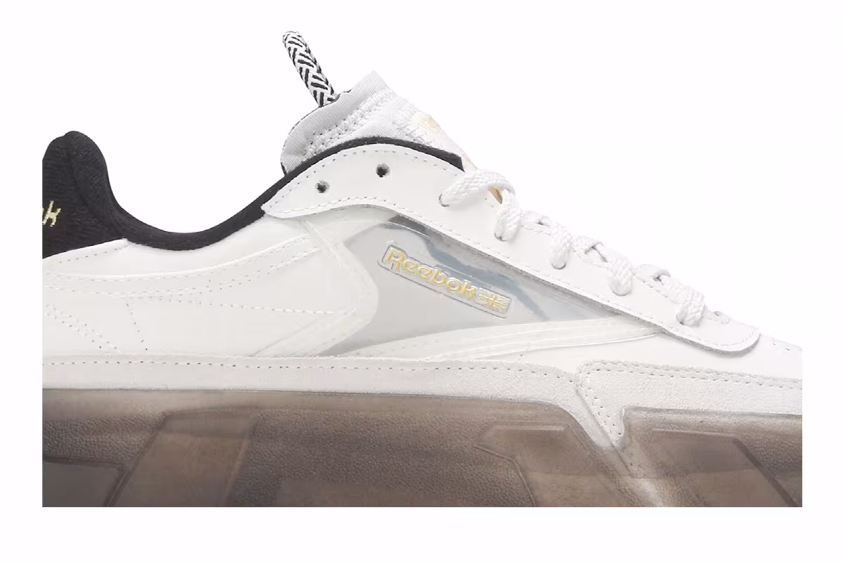 Reebok Cardi B x Women's Club C Chalk, view 3