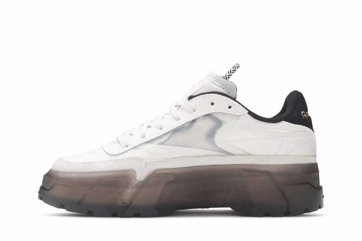 Reebok Cardi B x Women's Club C Chalk, view 4