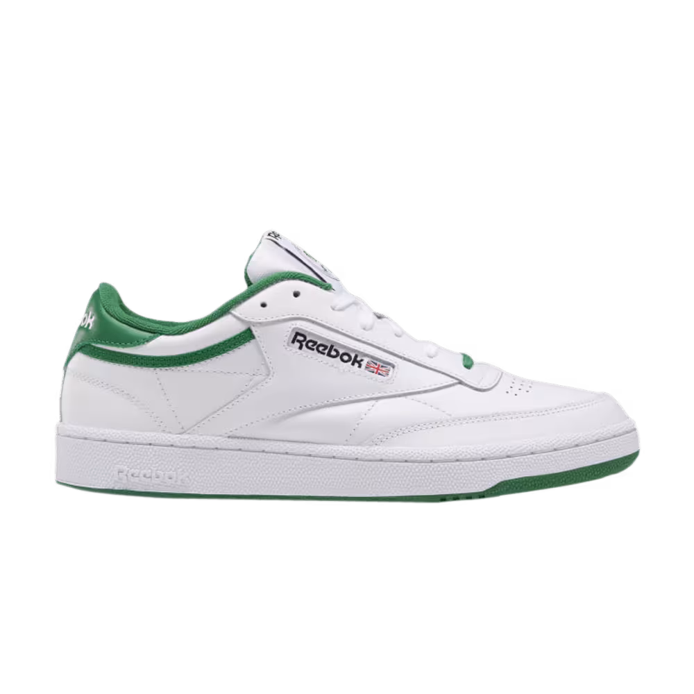 Reebok Club C 85 White Glen Green