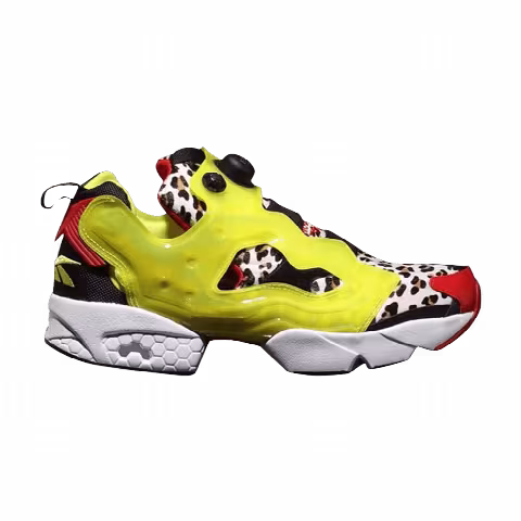 atmos x Reebok Instapump Fury 'Citron Animal'