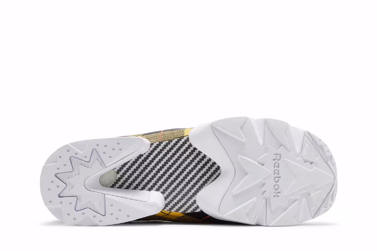 Opening Ceremony x Reebok InstaPump Fury OG Yellow Plaid, view 5