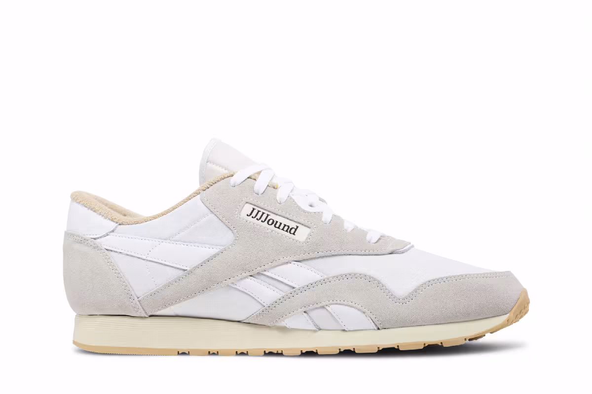 JJJJound x Reebok Classic Nylon White, view 2