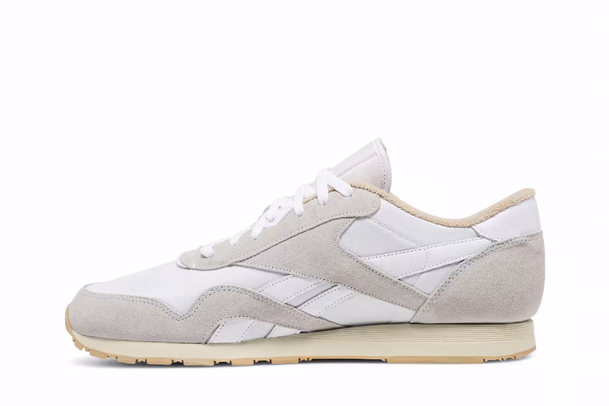 JJJJound x Reebok Classic Nylon White, view 4