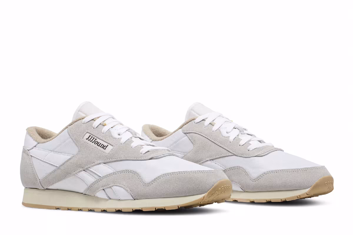 JJJJound x Reebok Classic Nylon White, view 9