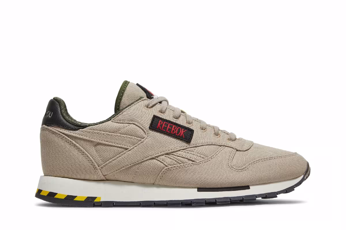 Ghostbusters x Reebok Classic Leather Khaki Flight Suit, view 2