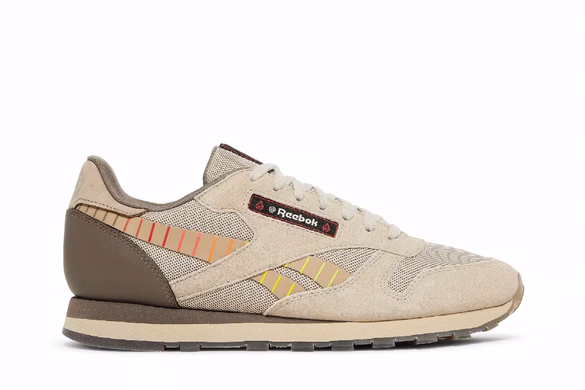 Hot Ones x Reebok Classic Leather Scoville Levels, view 2