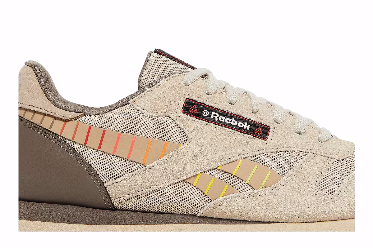 Hot Ones x Reebok Classic Leather Scoville Levels, view 3