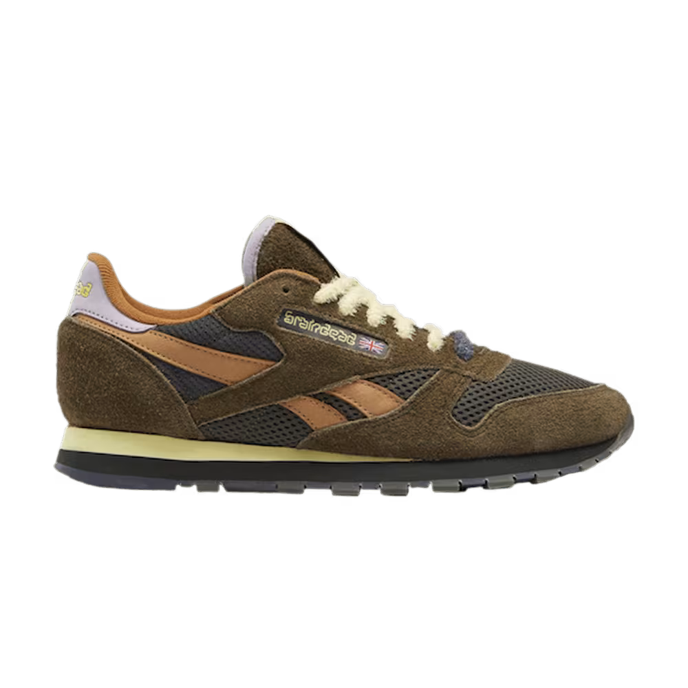 Brain Dead x Reebok Classic Leather Fuzzy Suede