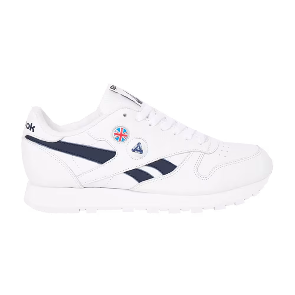 Palace x Reebok Classic Pump White Vector Navy