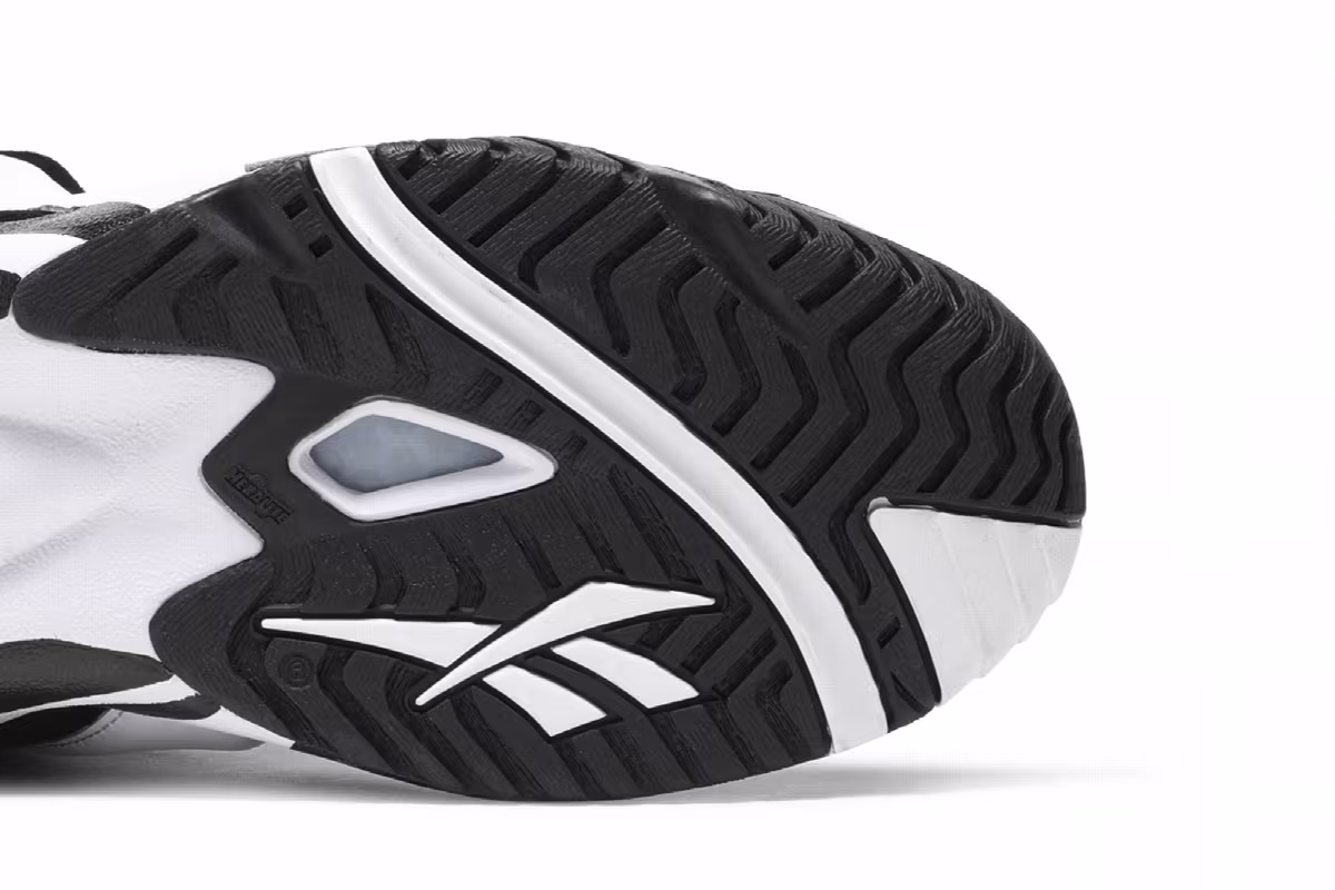 Reebok Kamikaze 2 OG Black White 2020, view 6