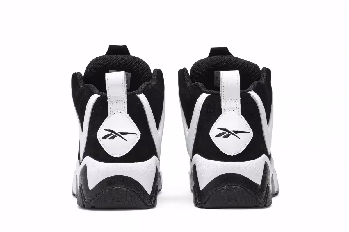 Reebok Kamikaze 2 OG Black White 2020, view 7