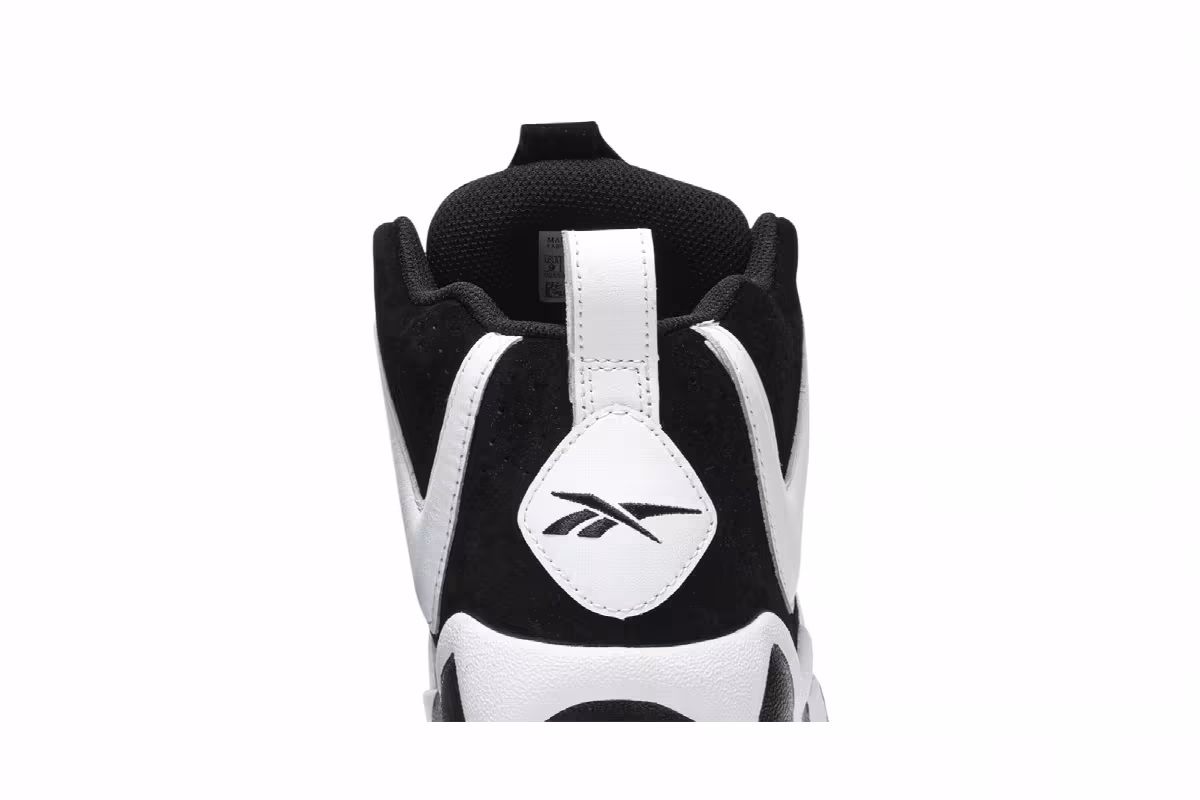 Reebok Kamikaze 2 OG Black White 2020, view 8
