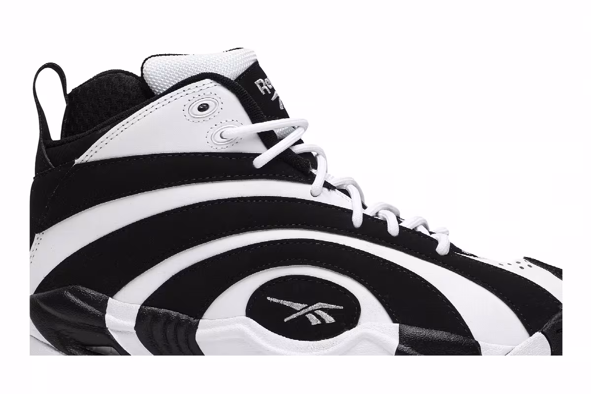 Reebok Shaqnosis OG Black White 2020, view 3
