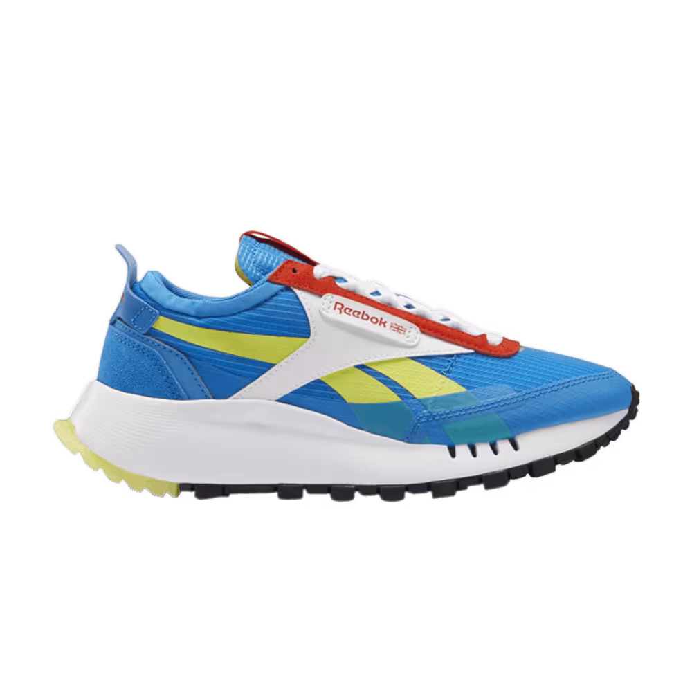 Reebok Classic Leather Legacy J Dynamic Blue Red