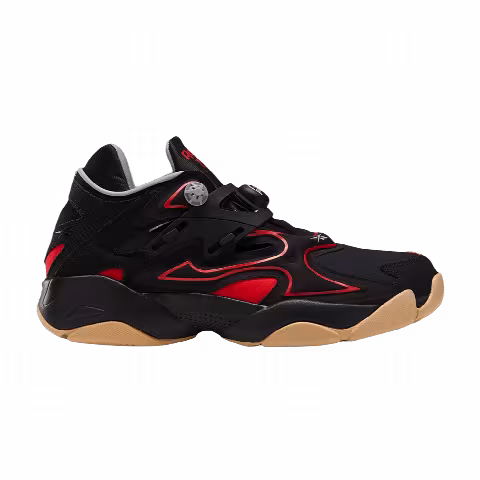 Reebok Pump Court 'Black Instinct Red Gum'