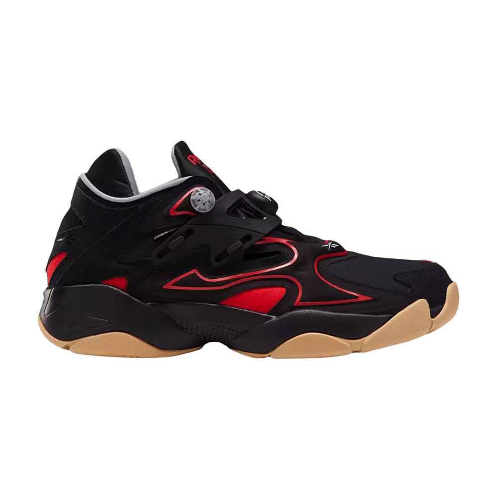 Reebok Pump Court Black Instinct Red Gum