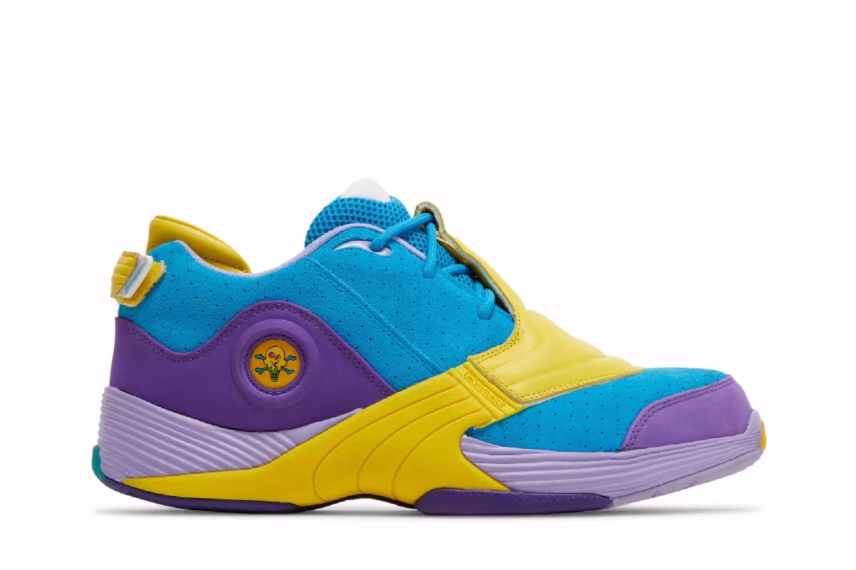 BBC Ice Cream x Reebok Answer 5 Malibu Blue, view 2