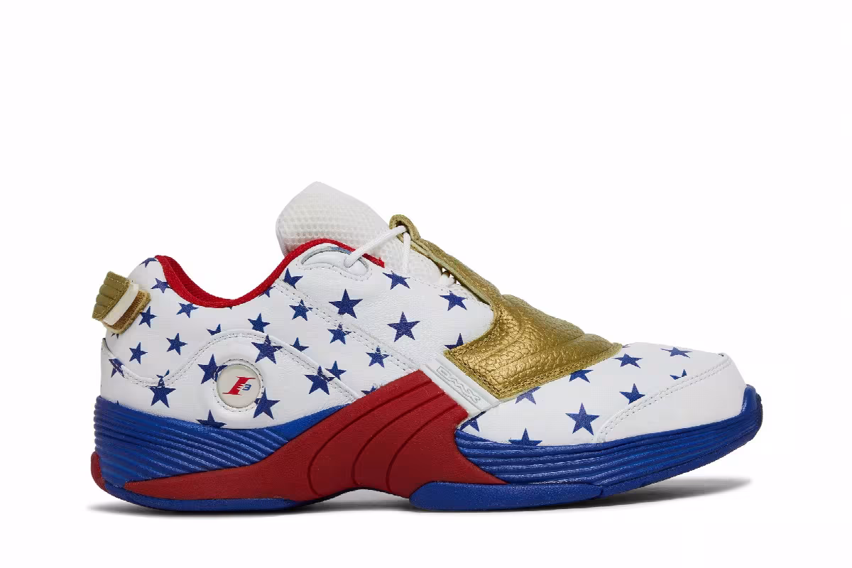 atmos x Reebok Answer 5 Stars and Stripes, view 2