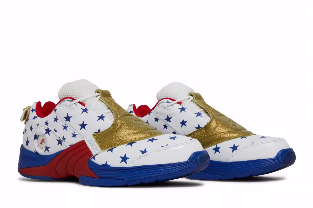 atmos x Reebok Answer 5 Stars and Stripes, view 9