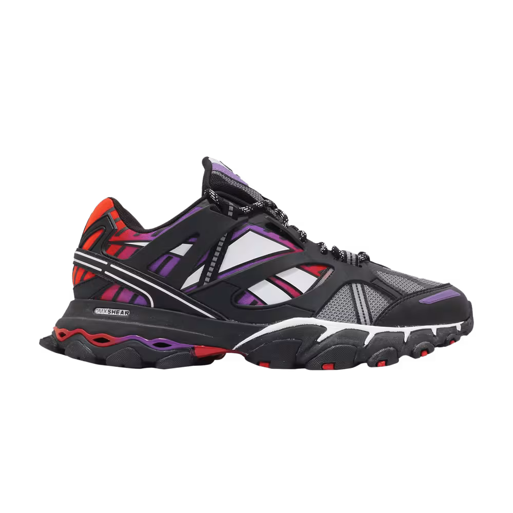 Reebok DMX Trail Shadow Black Scarlet Reflective