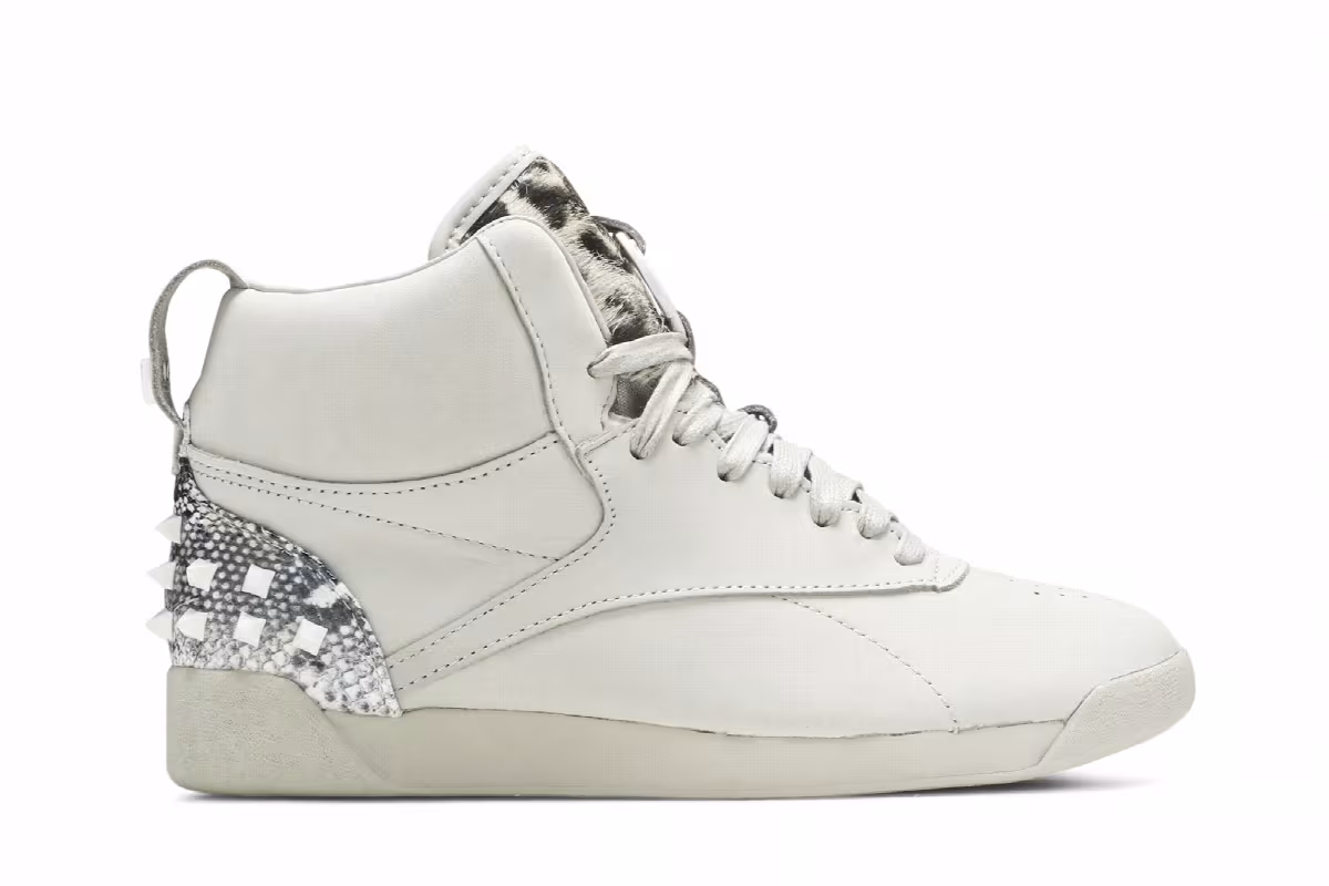 Wonder Woman 1984 x Reebok Women's Freestyle Hi Cheetah, view 2