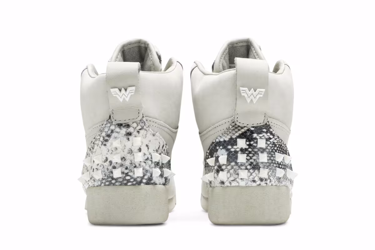Wonder Woman 1984 x Reebok Women's Freestyle Hi Cheetah, view 7