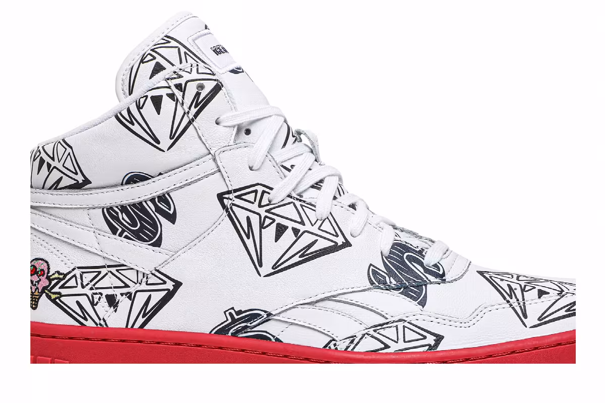 BBC Ice Cream x Reebok BB4600 Diamonds & Dollars, view 3