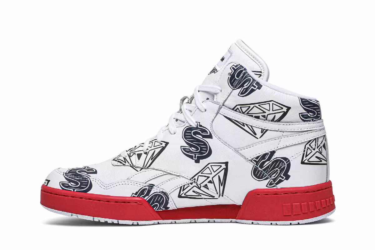 BBC Ice Cream x Reebok BB4600 Diamonds & Dollars, view 4