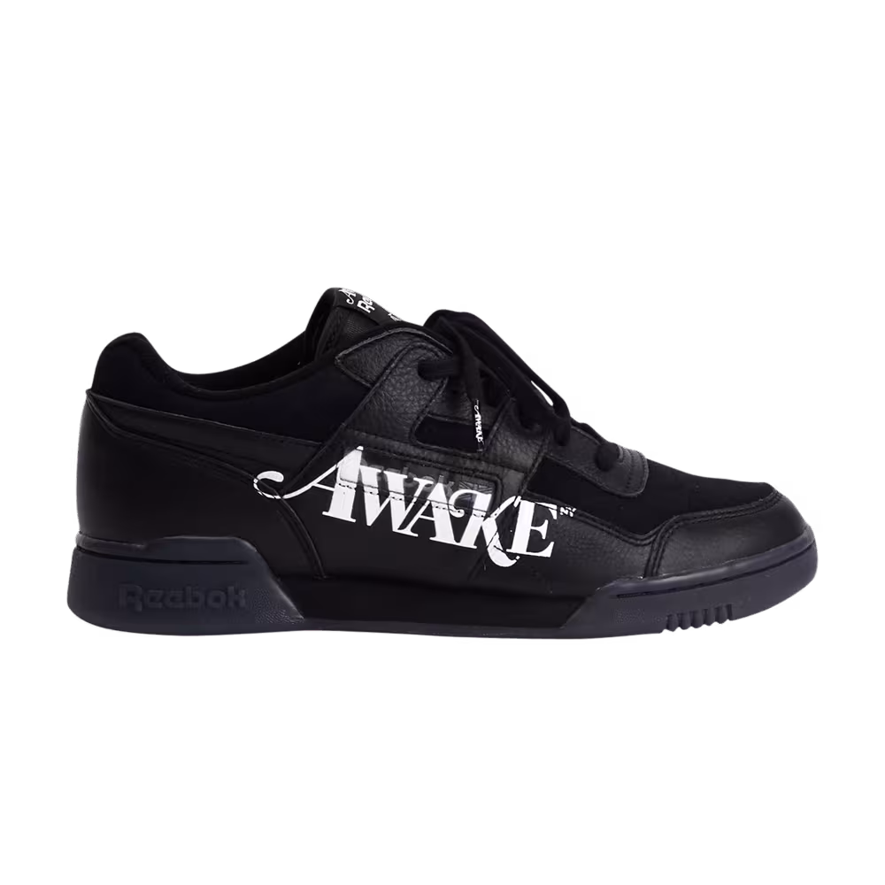 Awake NY x Reebok Workout Low Black
