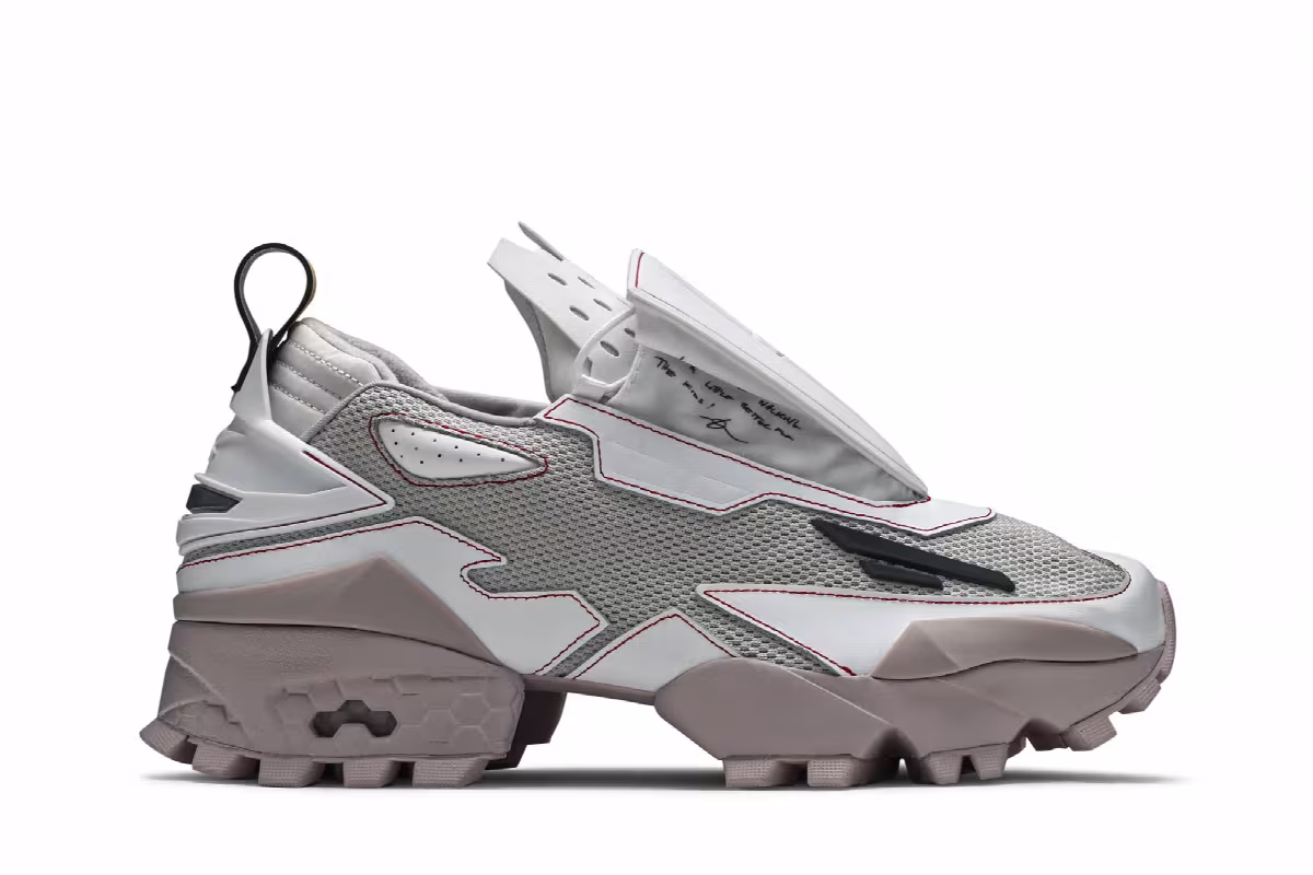 Pyer Moss x Reebok Experiment 4 Trail Fury Ash Lily, view 2