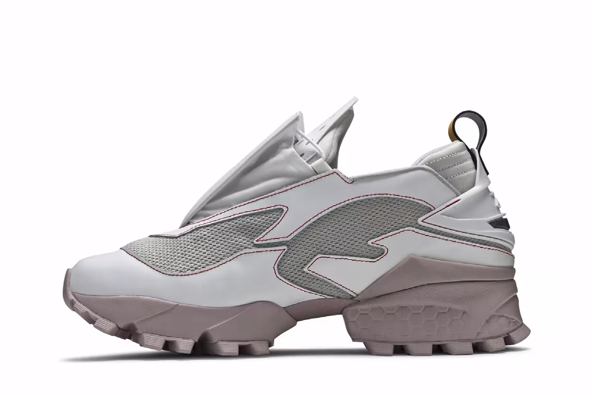 Pyer Moss x Reebok Experiment 4 Trail Fury Ash Lily, view 4