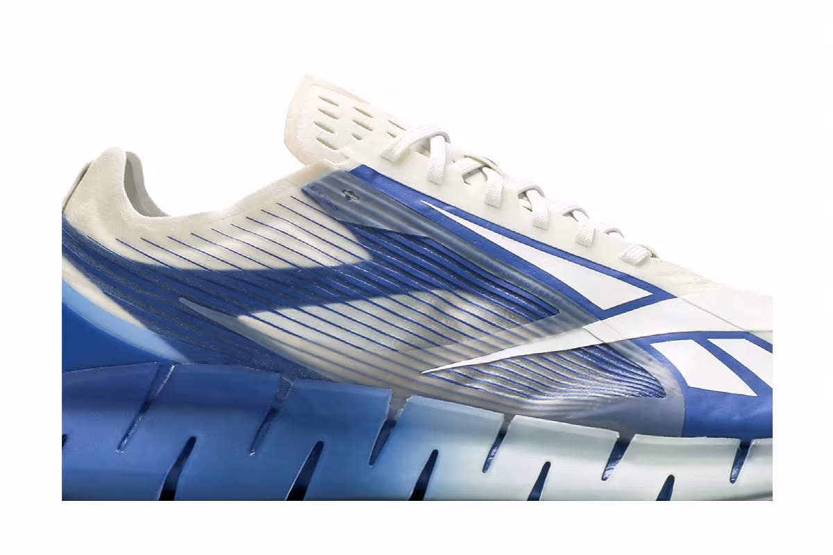 COTTWEILER x Reebok Zig 3D Storm Blue, view 3
