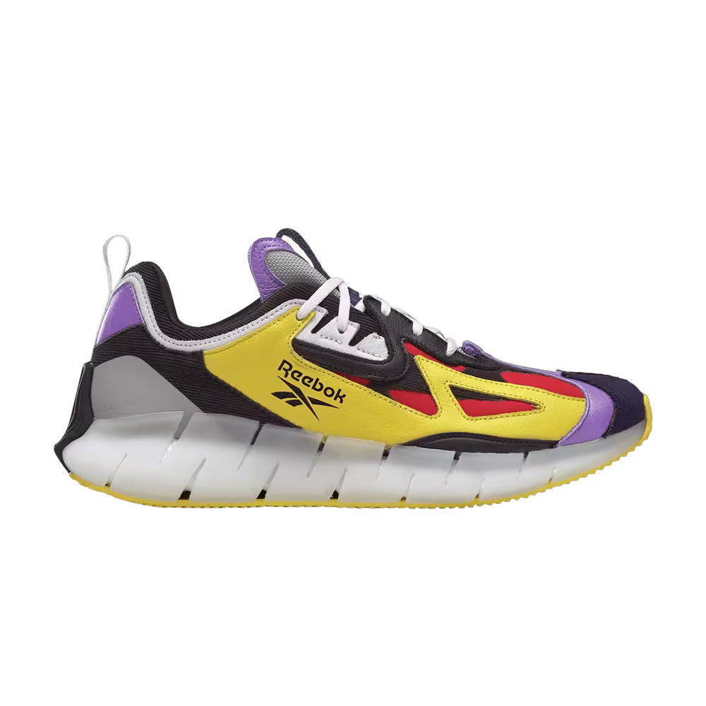 Angus Chiang x Reebok Zig Kinetica Concept Type 2 Pigment Purple Bright Yellow