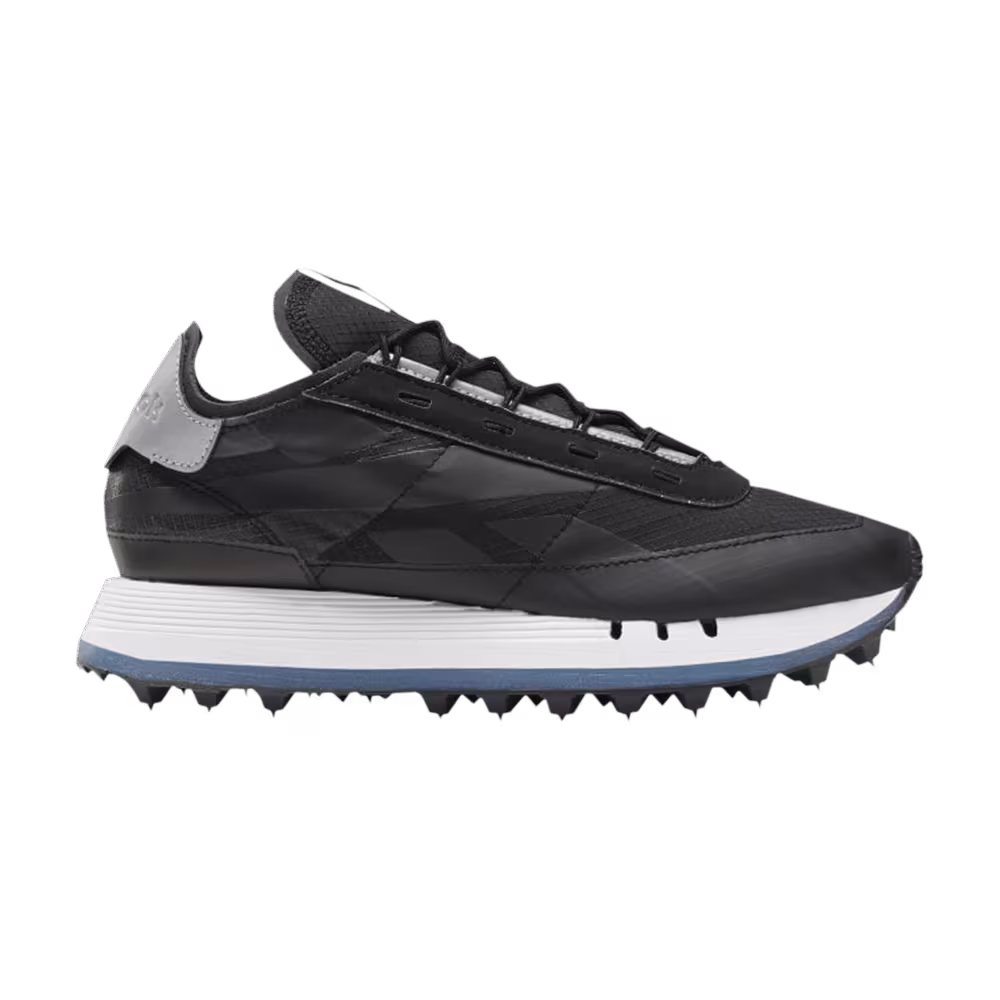 Reebok Women's Legacy 83 Black Neon Blue