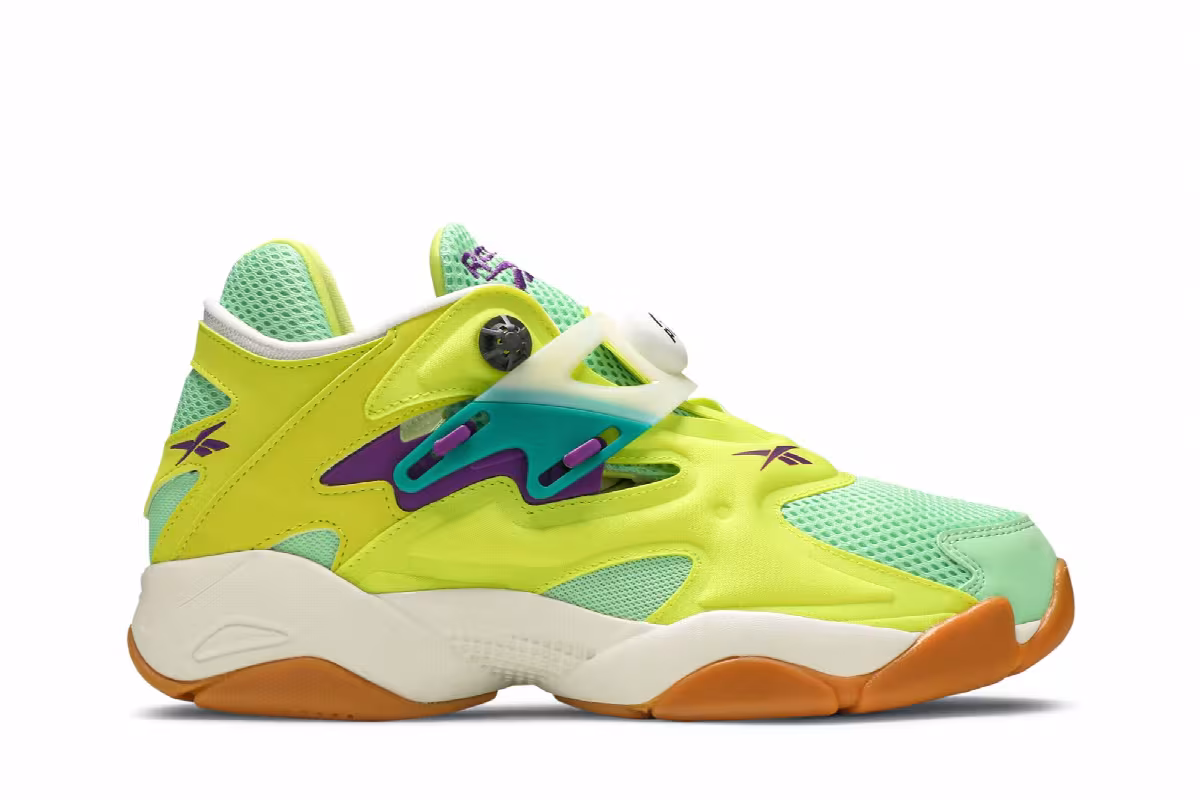 Reebok Pump Court Hero Yellow, view 2