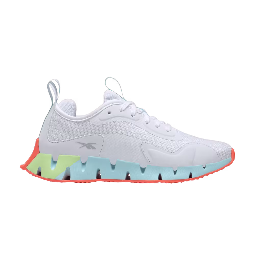 Reebok Women's Zig Dynamica White Digital Glow