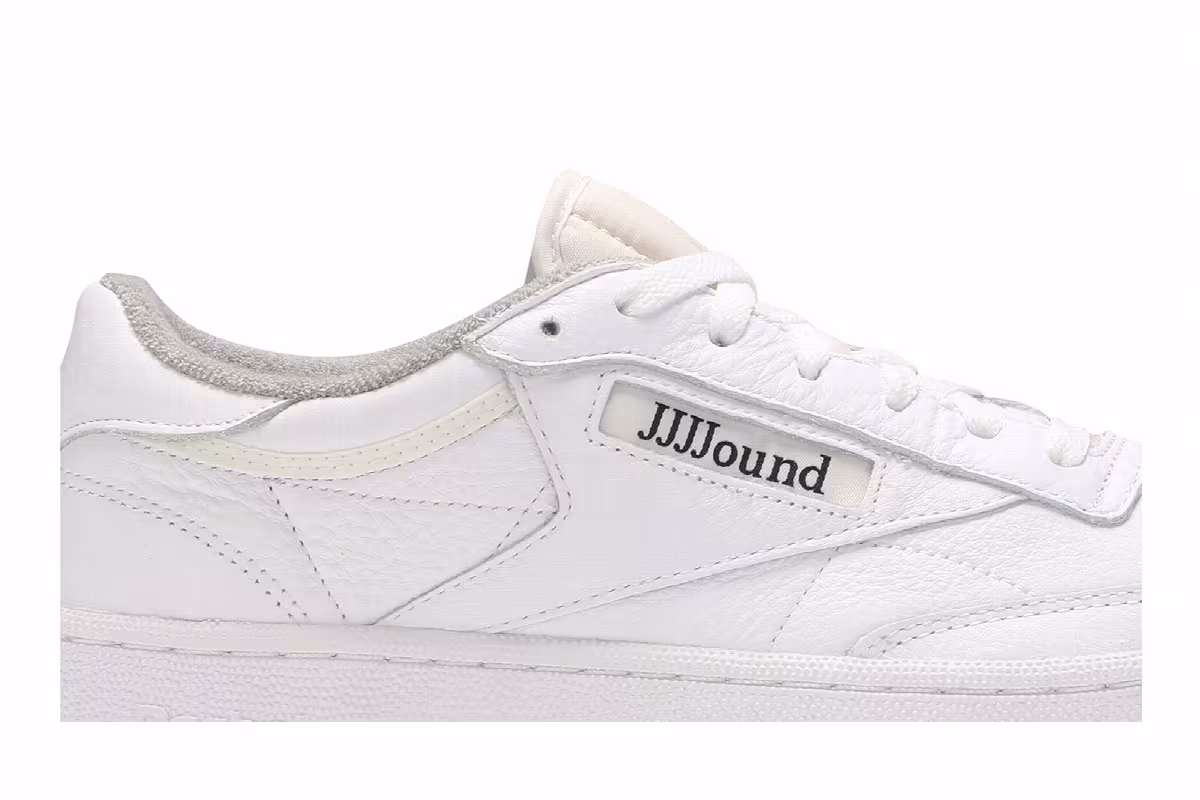 JJJJound x Reebok Club C 85 White, view 3
