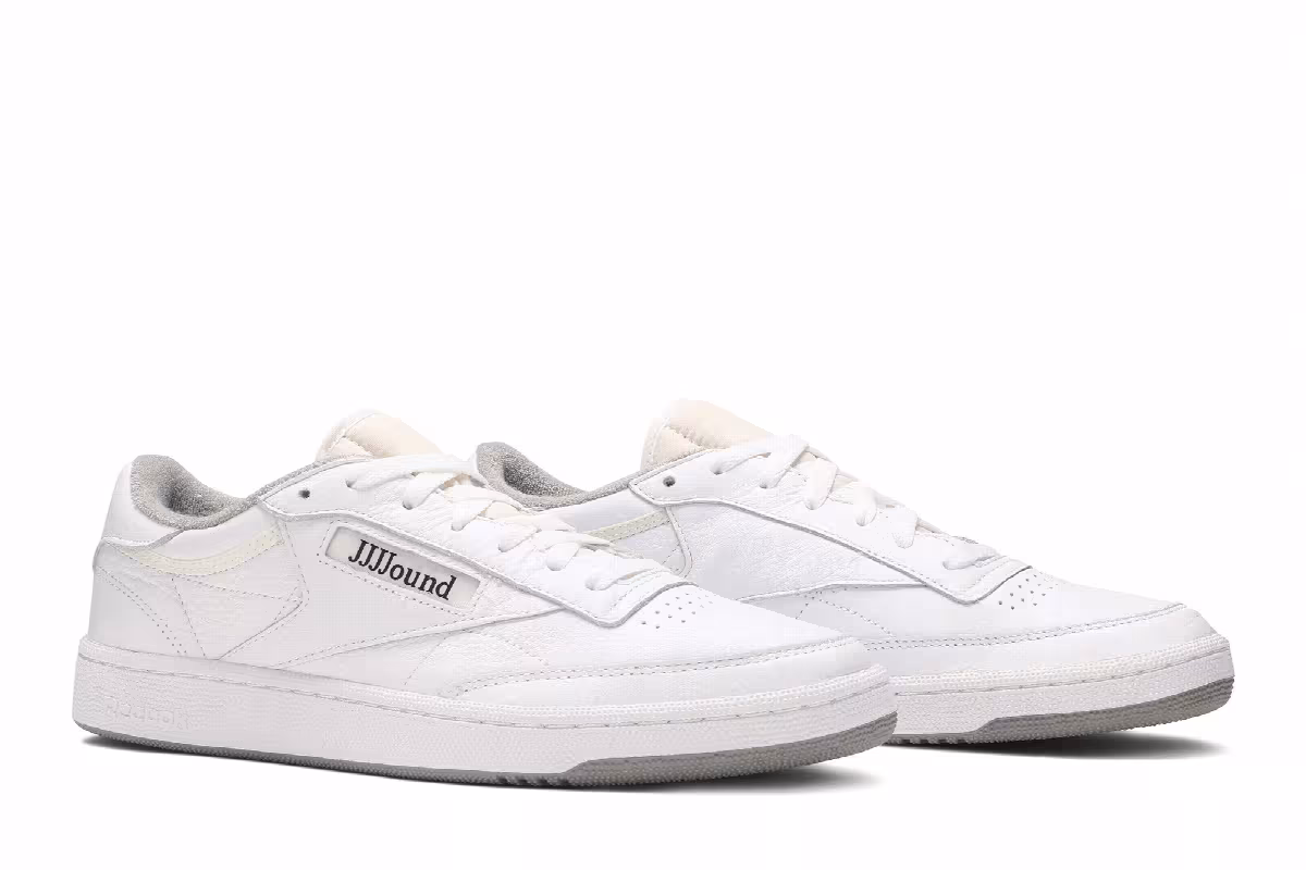JJJJound x Reebok Club C 85 White, view 9