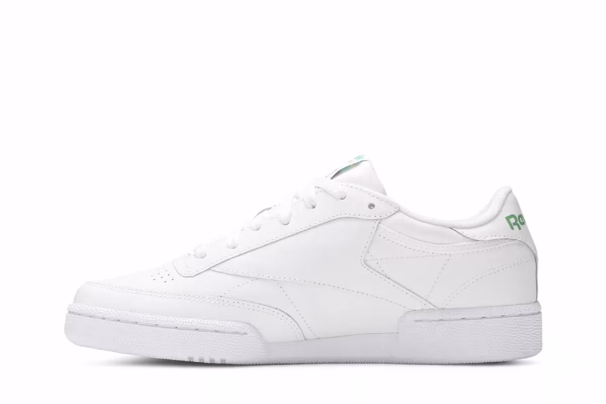 Reebok Club C 85 White Green, view 4