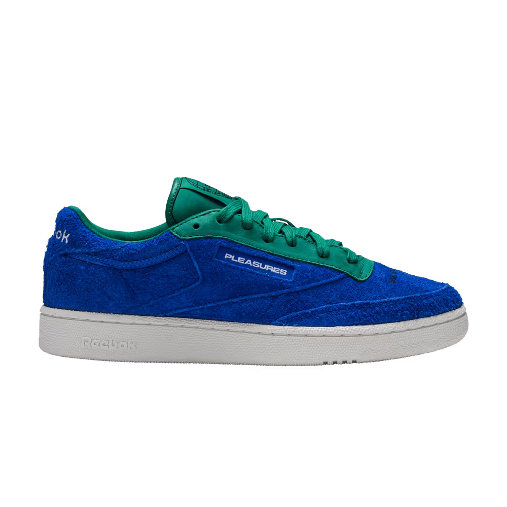 Pleasures x Reebok Club C Vital Blue