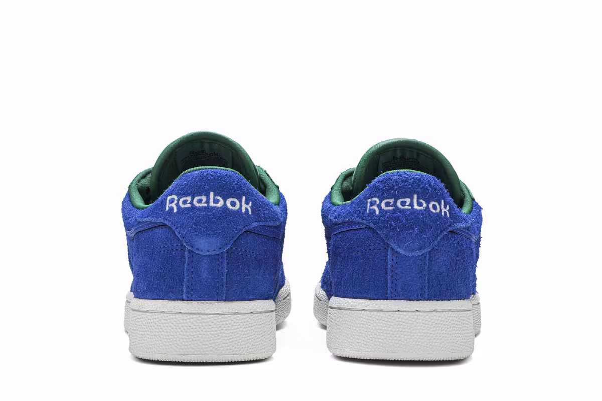 Pleasures x Reebok Club C Vital Blue, view 7