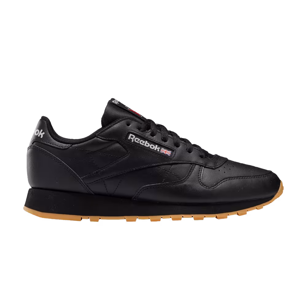 Reebok Classic Leather Black Gum
