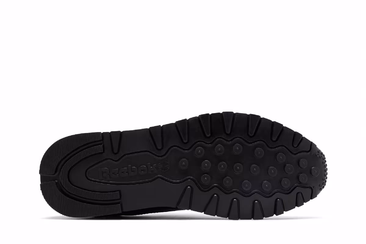 Reebok Classic Leather Black Pure Grey, view 5