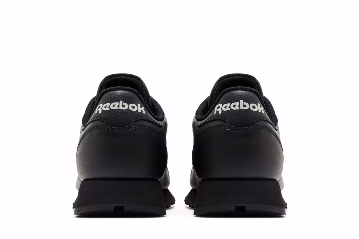Reebok Classic Leather Black Pure Grey, view 7