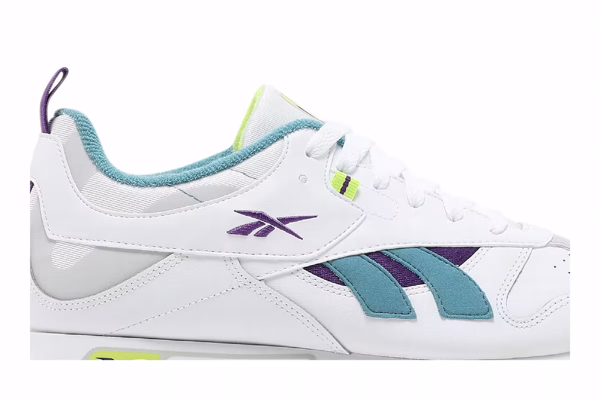 Reebok Classic Leather RC 1.0 White Regal Purple, view 3