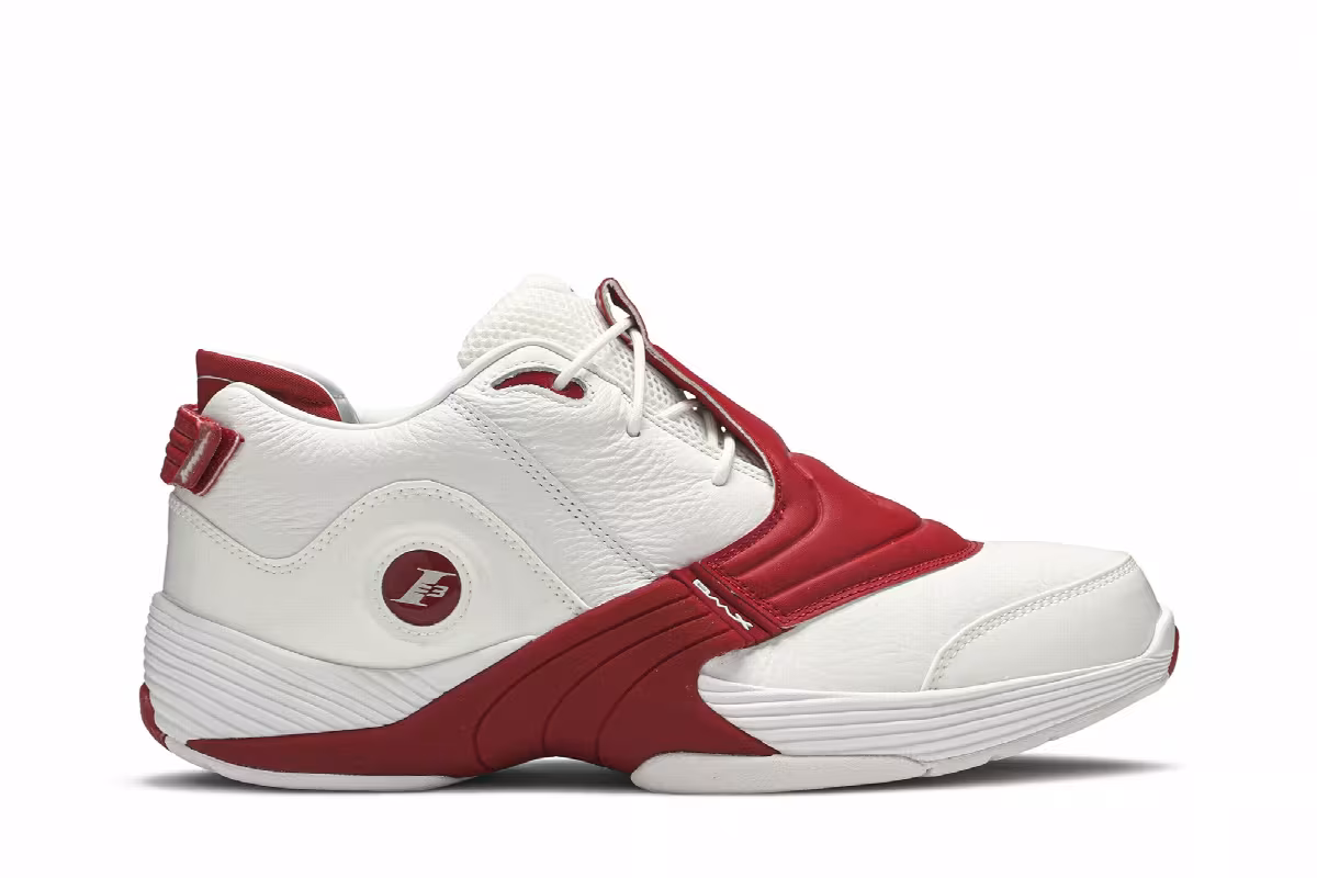 Reebok Answer 5 White Red 2019, view 2