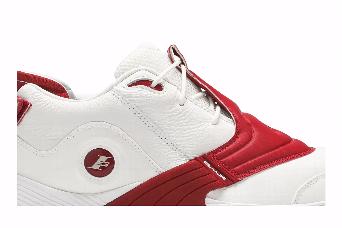 Reebok Answer 5 White Red 2019, view 3